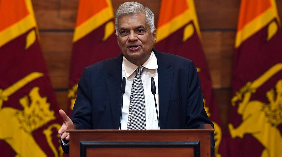 PTI : Sri Lanka President Ranil Wickremesinghe